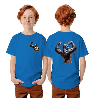 Bigfoot Sasquatch Designs, Kid’s Double Sided Gildan 5000B T Shirt