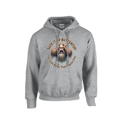 Sasquatch, Bigfoot Design, Gildan 18500 Poly-Cotton Hoodie