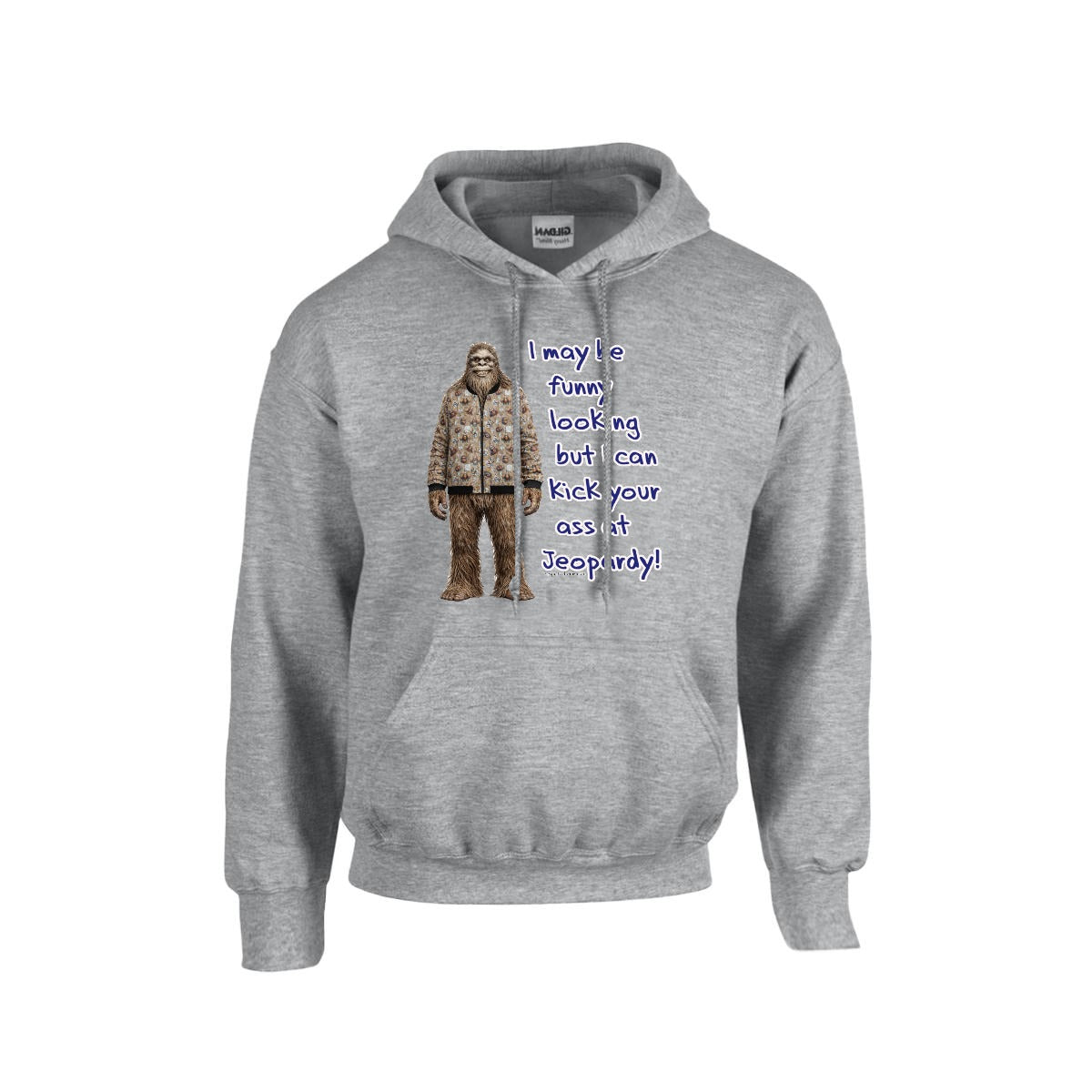 Sasquatch, Bigfoot Design, Gildan 18500 Poly-Cotton Hoodie