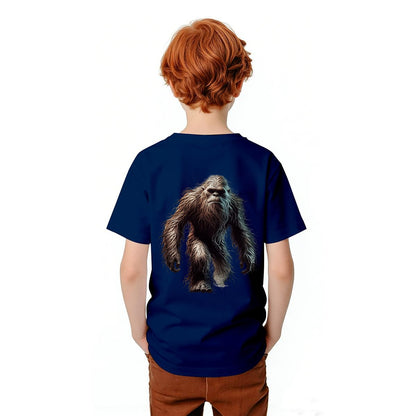 Bigfoot Sasquatch Designs, Kid’s Double Sided Gildan 5000B T Shirt