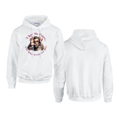 Sasquatch, Bigfoot Design, Gildan 18500 Poly-Cotton Hoodie