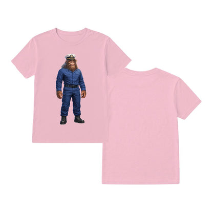 Bigfoot Sasquatch Coast Guard T-Shirt Gildan 5000 T Shirt