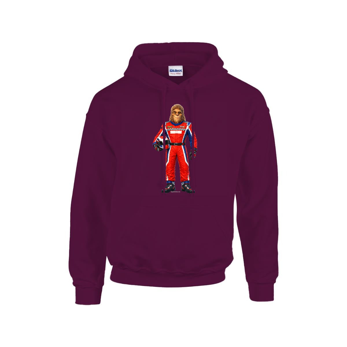 Sasquatch, Bigfoot Design, Gildan 18500 Poly-Cotton Hoodie