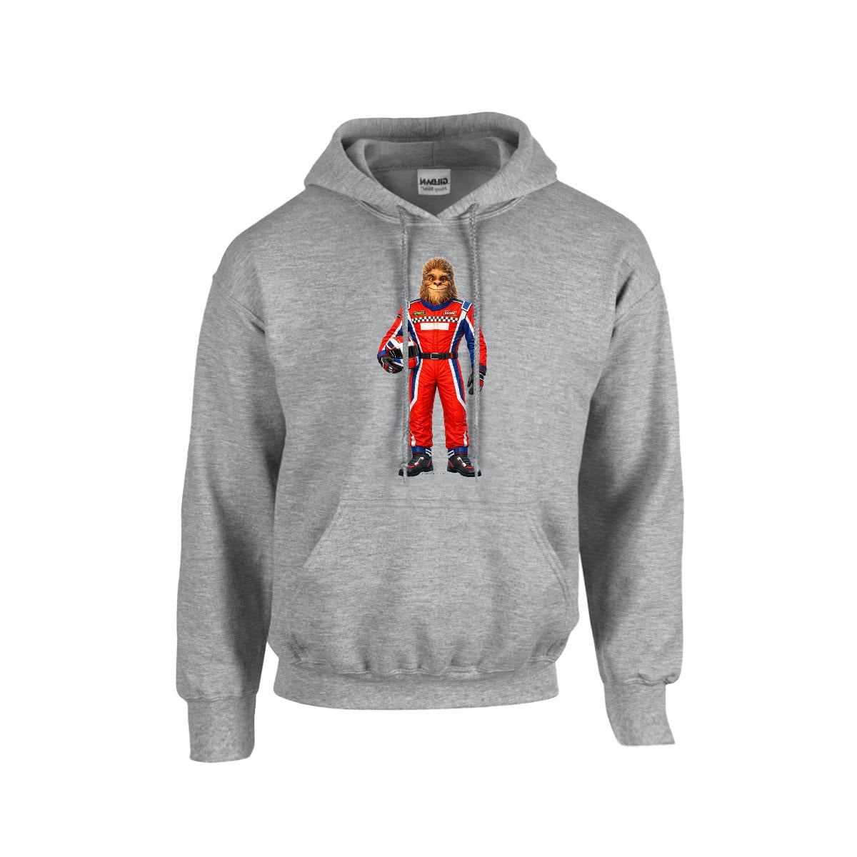Sasquatch, Bigfoot Design, Gildan 18500 Poly-Cotton Hoodie