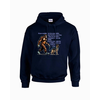 Sasquatch, Bigfoot Design, Gildan 18500 Poly-Cotton Hoodie