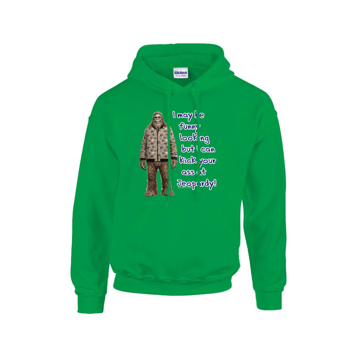 Sasquatch, Bigfoot Design, Gildan 18500 Poly-Cotton Hoodie