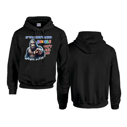 Sasquatch, Bigfoot Design, Gildan 18500 Poly-Cotton Hoodie