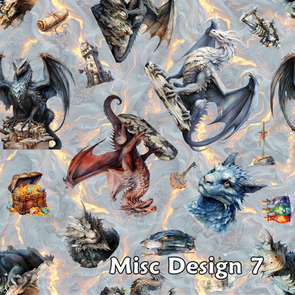 20 Misc Designs, 15.5 Inch Tube Socks