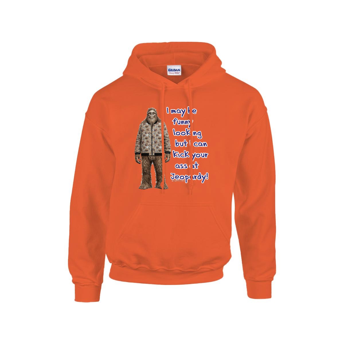 Sasquatch, Bigfoot Design, Gildan 18500 Poly-Cotton Hoodie