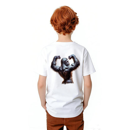 Bigfoot Sasquatch Designs, Kid’s Double Sided Gildan 5000B T Shirt