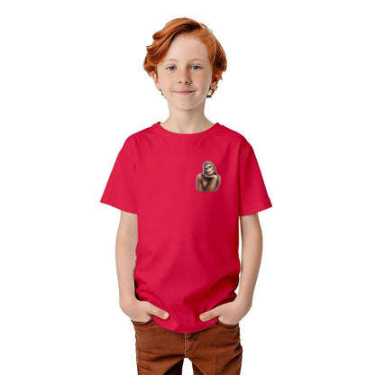 Bigfoot Sasquatch Designs, Kid’s Double Sided Gildan 5000B T Shirt