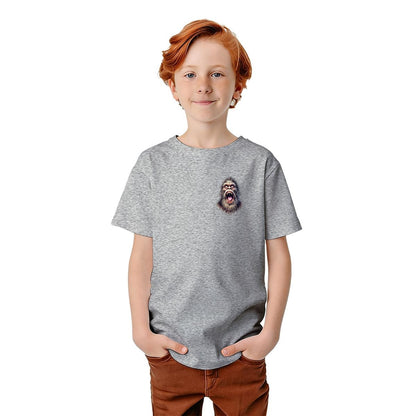 Bigfoot Sasquatch Designs, Kid’s Double Sided Gildan 5000B T Shirt