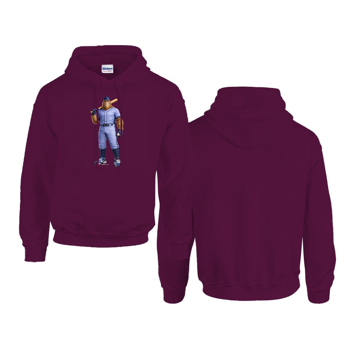 Sasquatch, Bigfoot Design, Gildan 18500 Poly-Cotton Hoodie