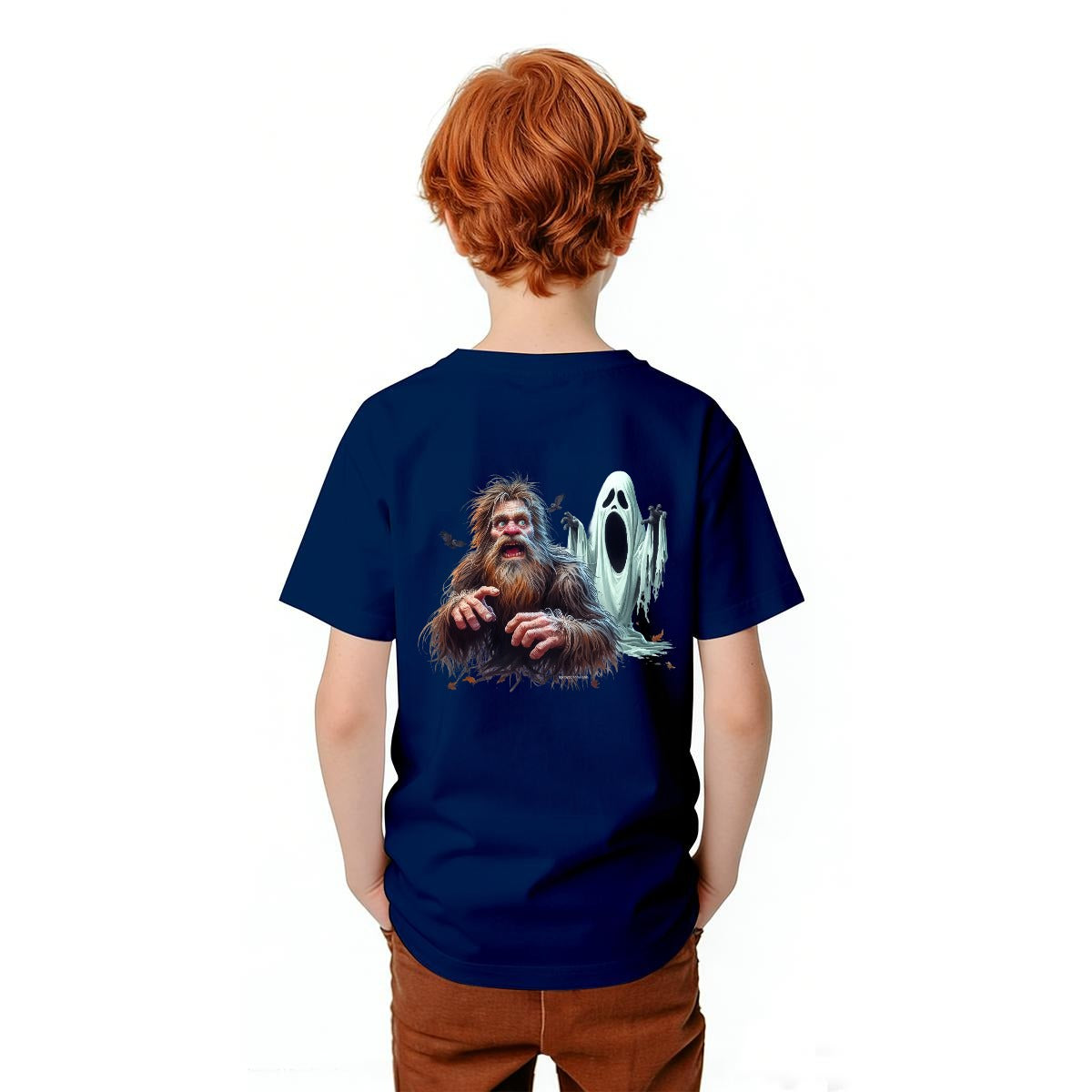 Bigfoot Sasquatch Designs, Kid’s Double Sided Gildan 5000B T Shirt