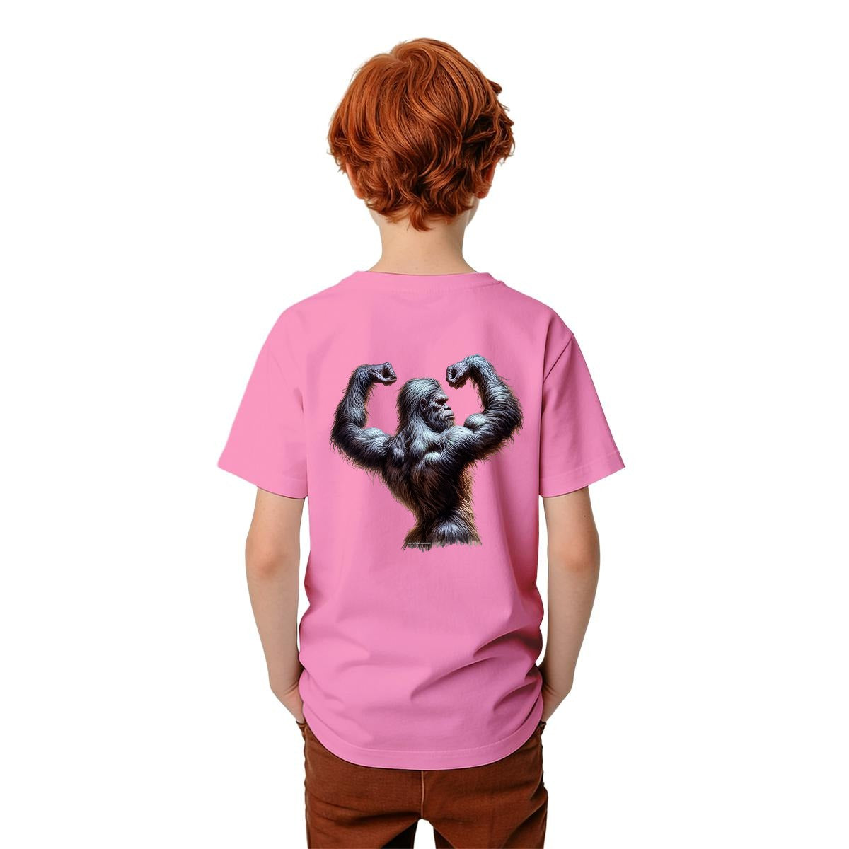 Bigfoot Sasquatch Designs, Kid’s Double Sided Gildan 5000B T Shirt