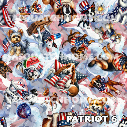 8 Patriot Designs Women’s Loose Fit Short Sleeve Night Gown