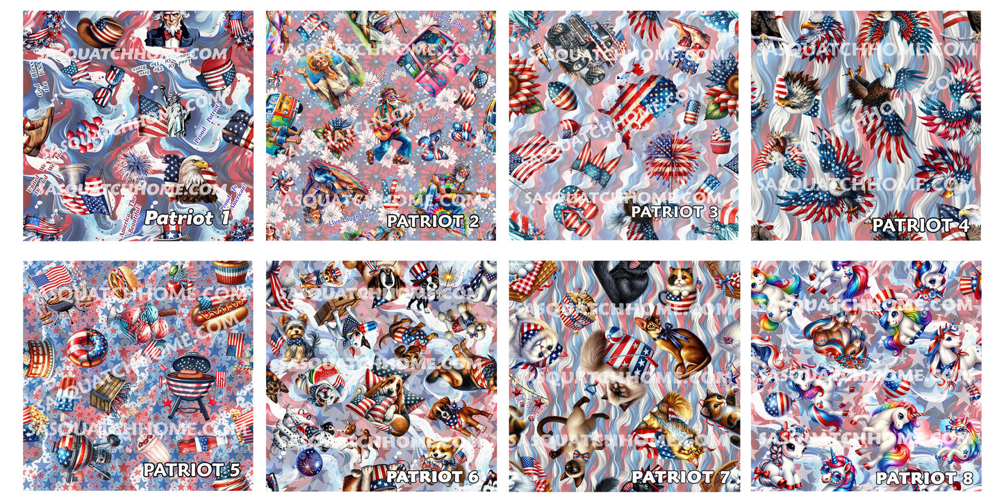 8 Patriot Designs, Kids Canvas Sneaker, Tennis Shoes, Unicorns, Dogs, Cats...