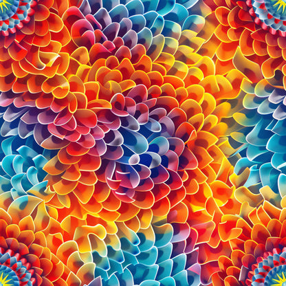Psychedelic 1 Quilt Cotton Fabric