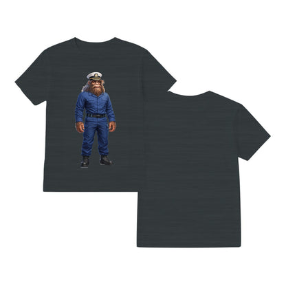 Bigfoot Sasquatch Coast Guard T-Shirt Gildan 5000 T Shirt