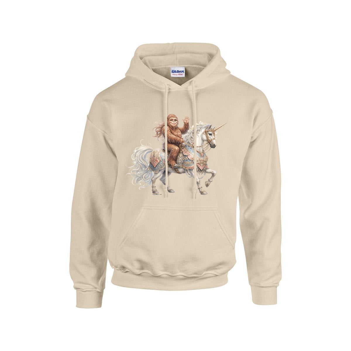 Sasquatch, Bigfoot Design, Gildan 18500 Poly-Cotton Hoodie