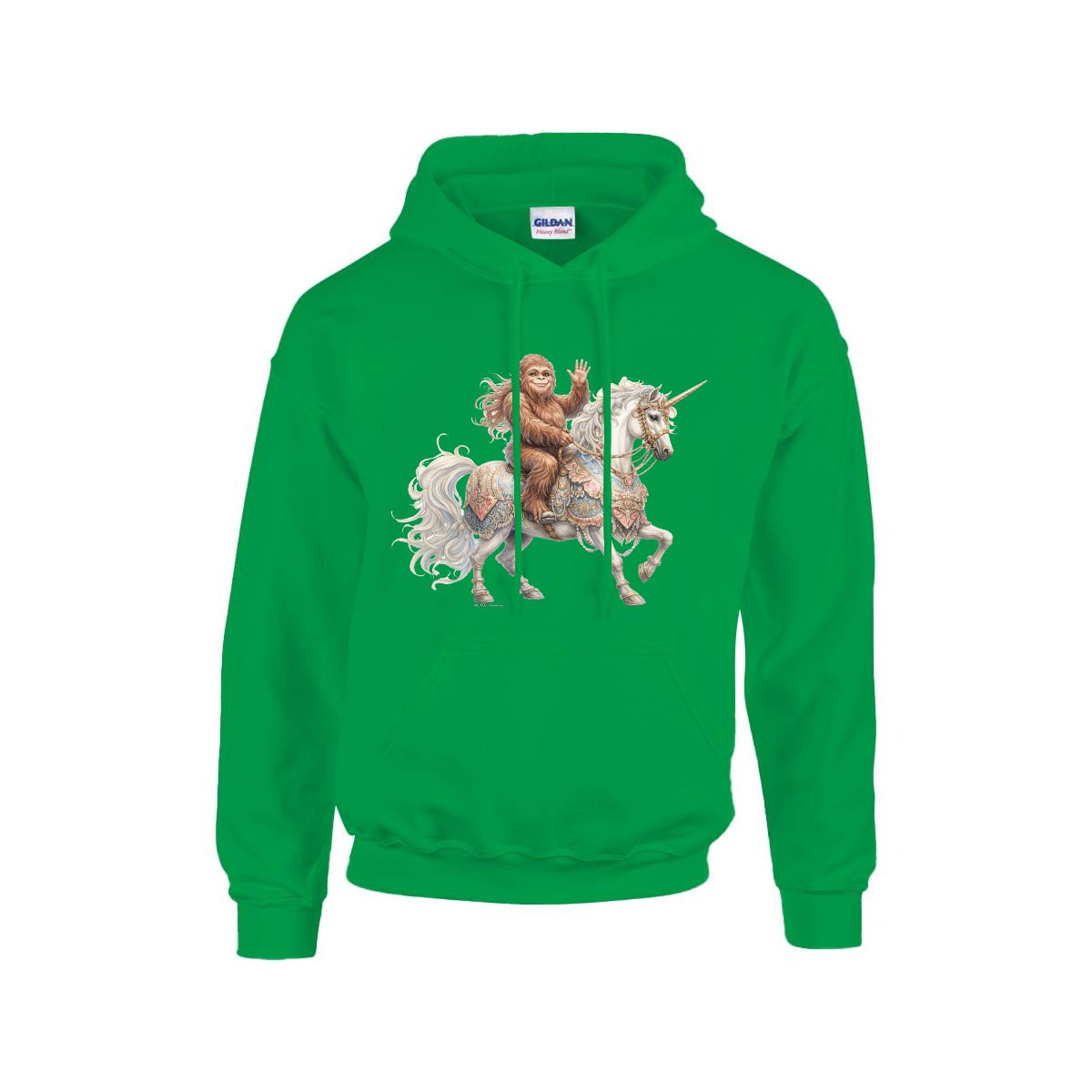 Sasquatch, Bigfoot Design, Gildan 18500 Poly-Cotton Hoodie