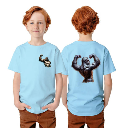 Bigfoot Sasquatch Designs, Kid’s Double Sided Gildan 5000B T Shirt