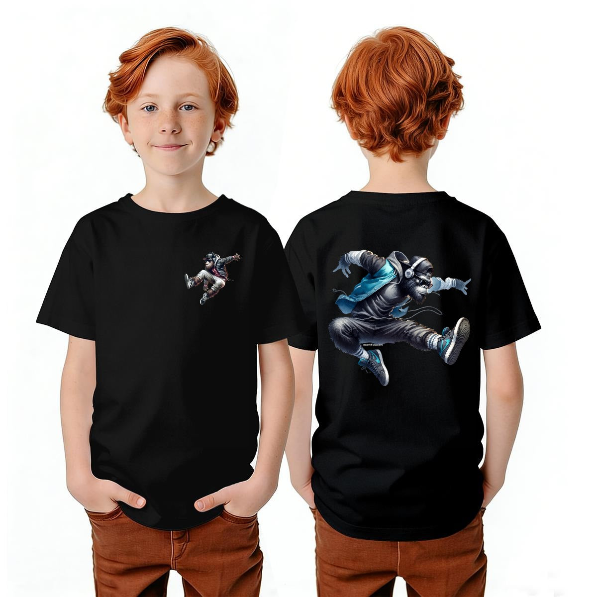 Bigfoot Sasquatch Designs, Kid’s Double Sided Gildan 5000B T Shirt