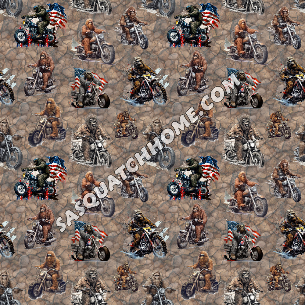 Sasquatch Cotton Fabric 15