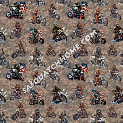 Sasquatch Cotton Fabric 15