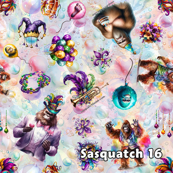 Sasquatch Cotton Fabric 16