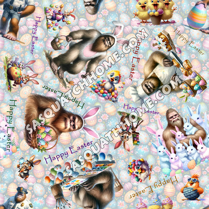 Sasquatch Cotton Fabric 17