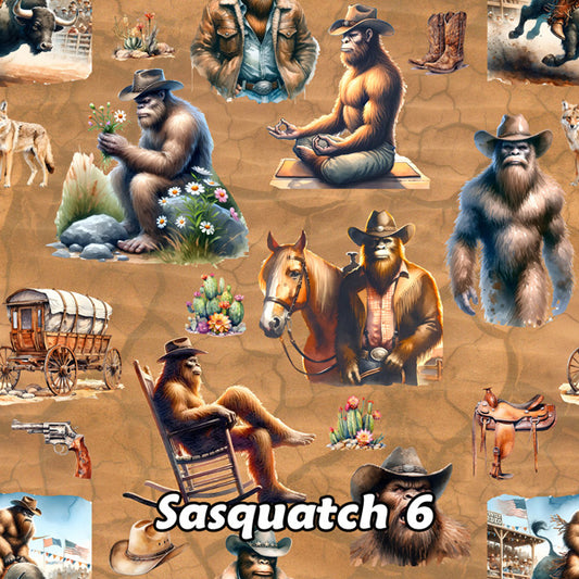 Sasquatch Cotton Fabric 6