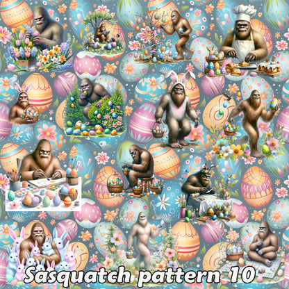 10 Bigfoot, Sasquatch, Designs, Women's Cami Pajamas Set