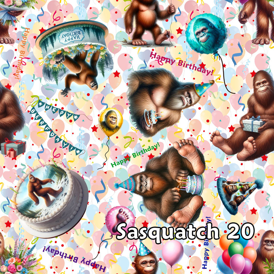 10 Bigfoot, Sasquatch, Designs, Women's Cami Pajamas Set
