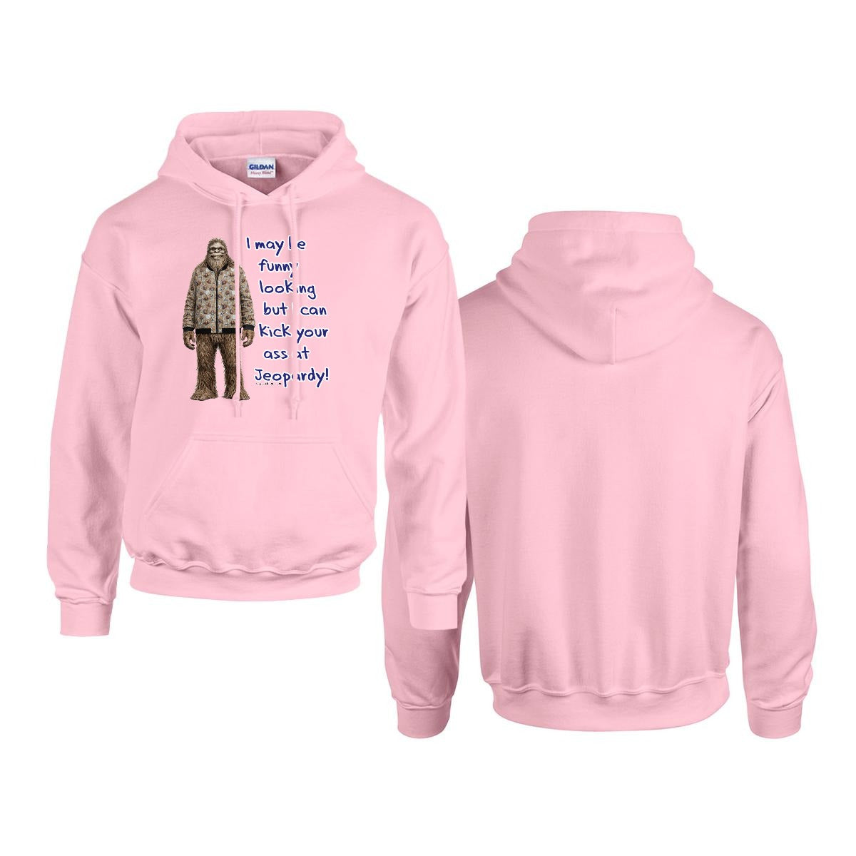 Sasquatch, Bigfoot Design, Gildan 18500 Poly-Cotton Hoodie