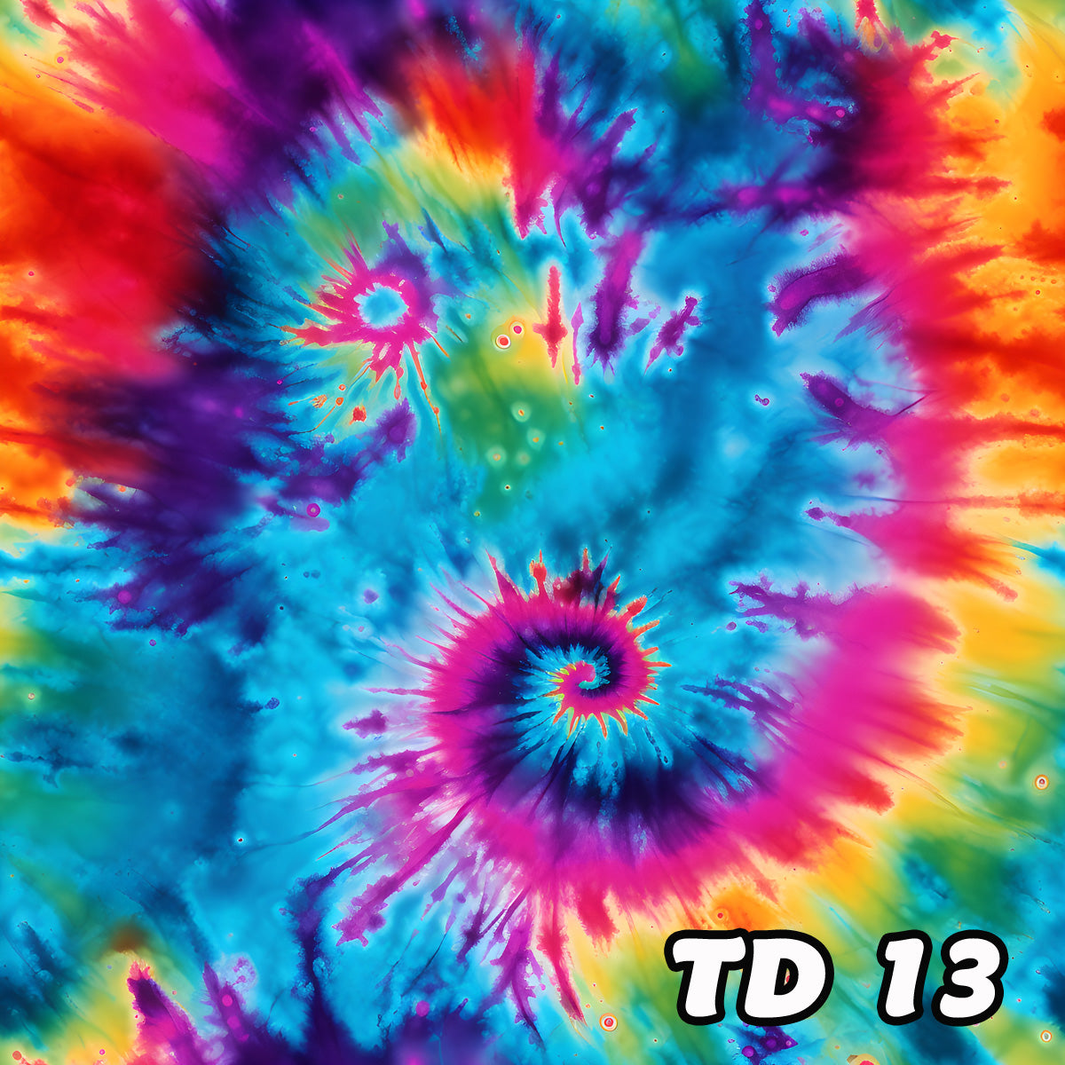 9 Tie Dye Designs
