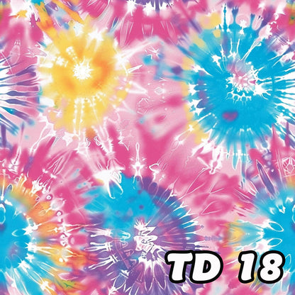 19 Tie Dye Designs, Children’s Polyester Socks