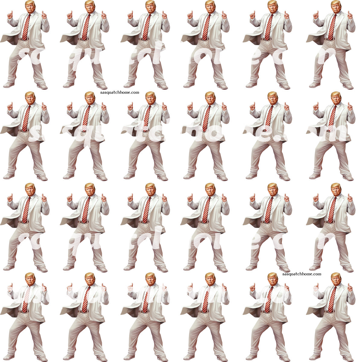 20 Donald Trump Designs Quilt Cotton Fabric