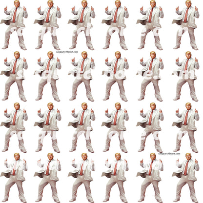 20 Donald Trump Designs Quilt Cotton Fabric