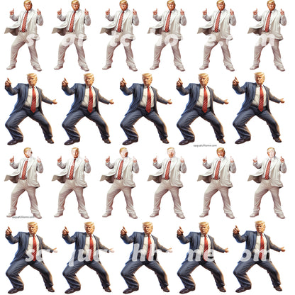 20 Donald Trump Designs Quilt Cotton Fabric