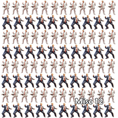 Donald Trump Cotton Fabric 12