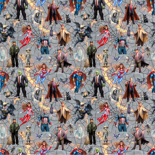 Donald Trump Cotton Fabric 13