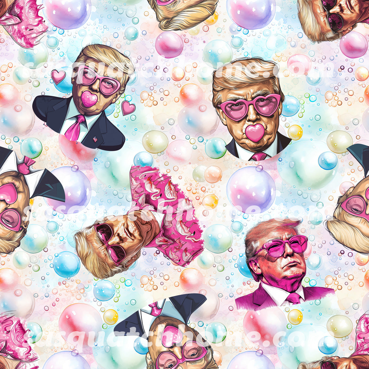 20 Donald Trump Designs Quilt Cotton Fabric