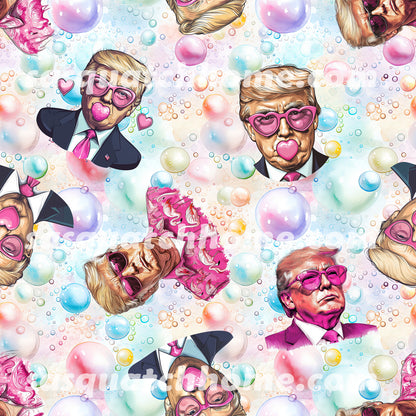 20 Donald Trump Designs Quilt Cotton Fabric