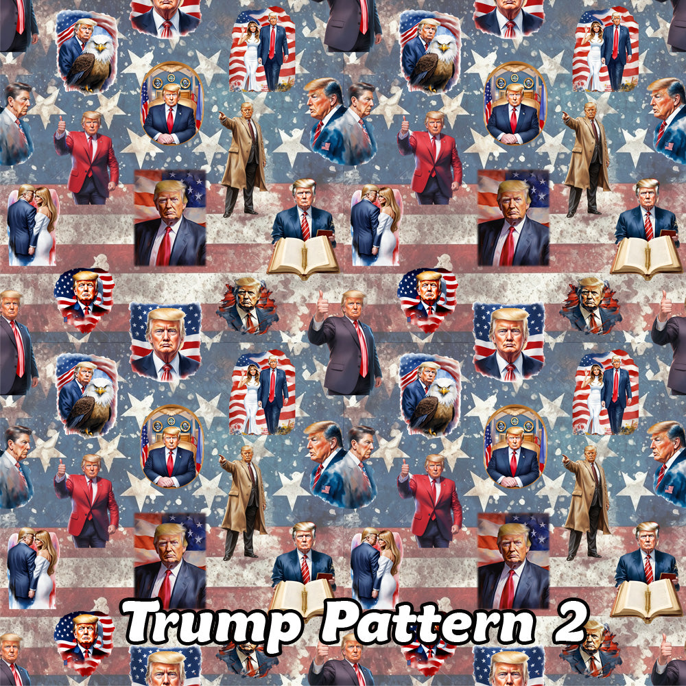 Donald Trump Cotton Fabric 2