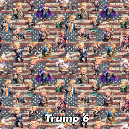 Donald Trump Cotton Fabric 6