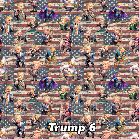 Donald Trump Cotton Fabric 6