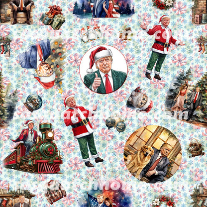 20 Donald Trump Designs Quilt Cotton Fabric