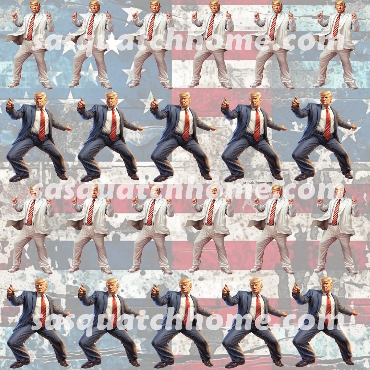 20 Donald Trump Designs Quilt Cotton Fabric