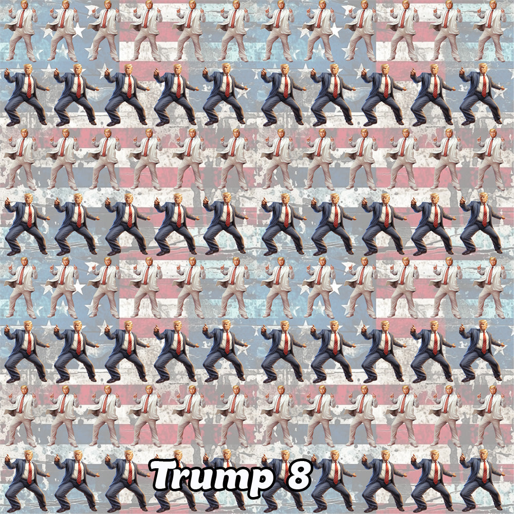 Donald Trump Cotton Fabric 8